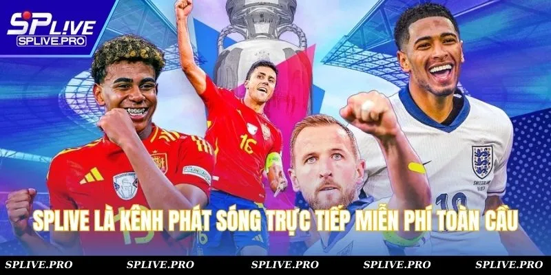 SPLIVE là kênh phát sóng trực tiếp hoàn toàn miễn phí toàn cầu