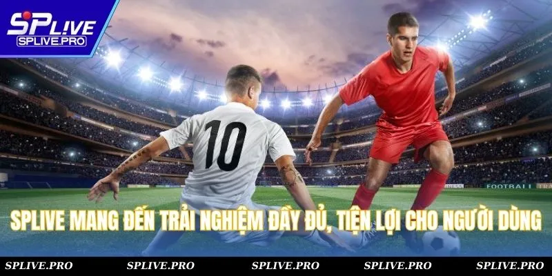 SPLIVE mang đến trải nghiệm đầy đủ, tiện lợi cho người dùng